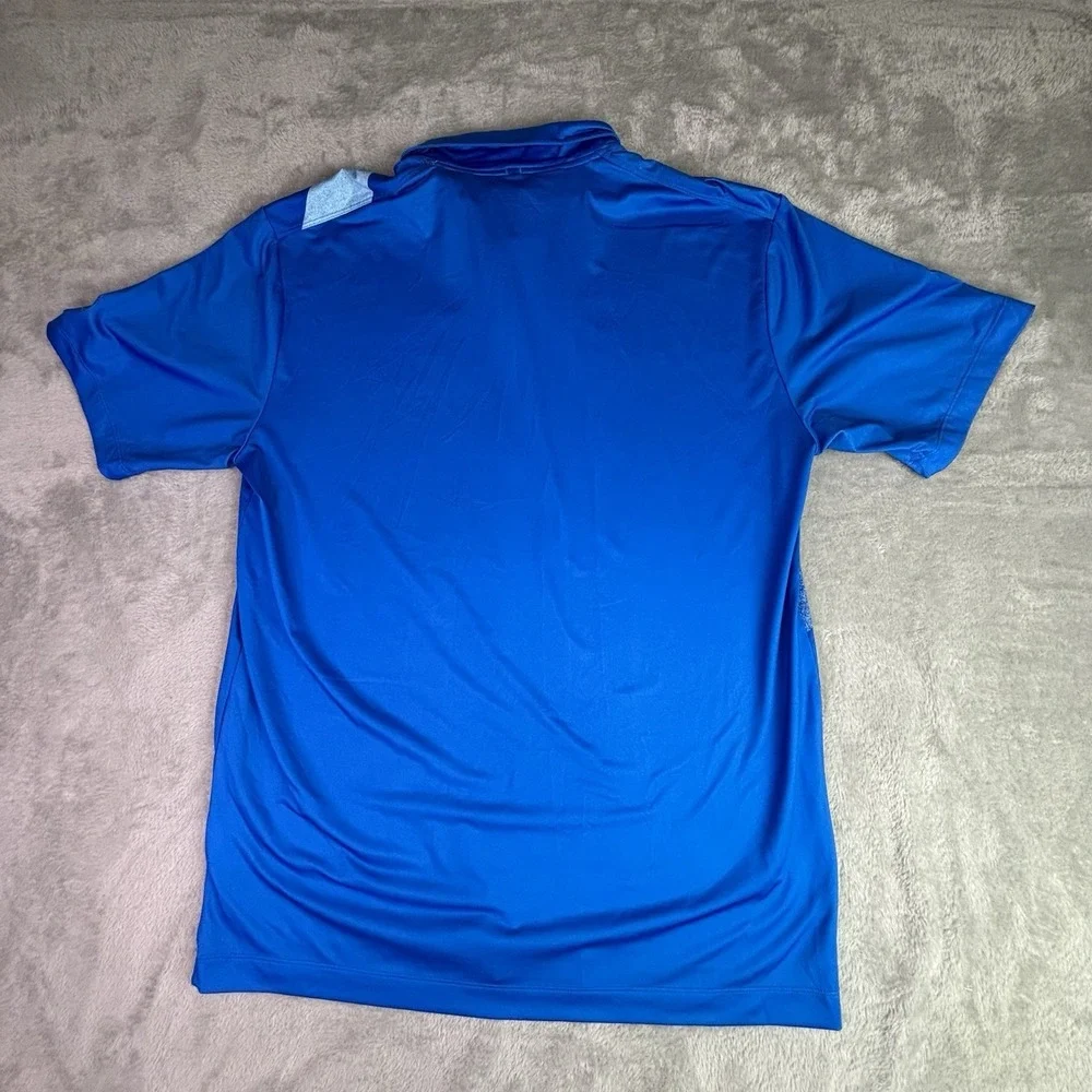 Nike‎ Golf Tour Performance Dri-Fit Polo Shirt Men's Medium Blue Short Sleeve
